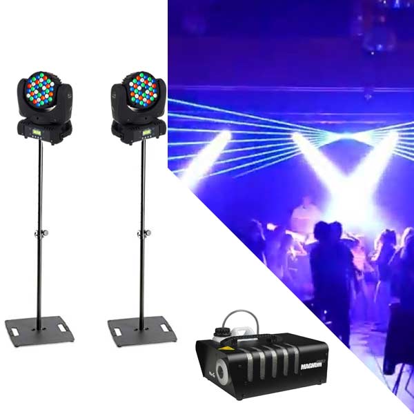 eclairage light lumière piste de danse lyre led dancefloor