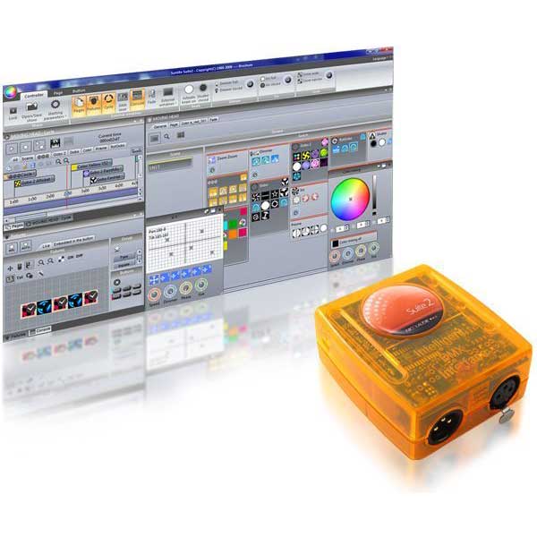 sunlite suite dmx interface control éclairage light